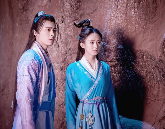 赵丽颖和李易峰.(资料图)