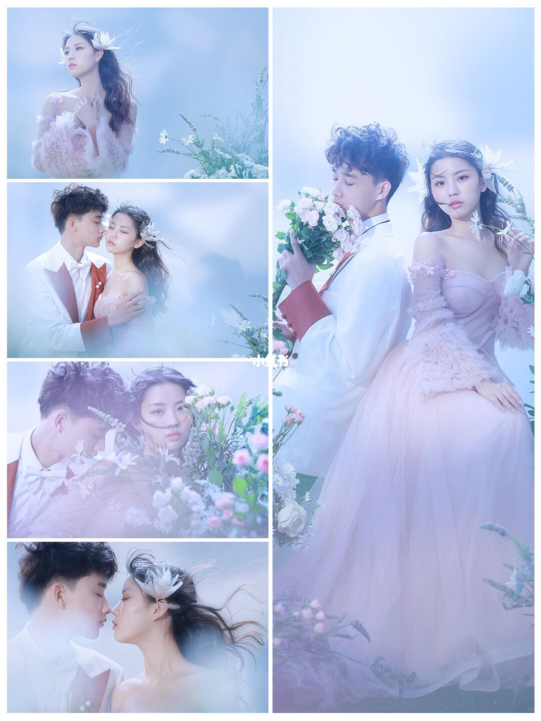 花仙子梦幻婚纱照