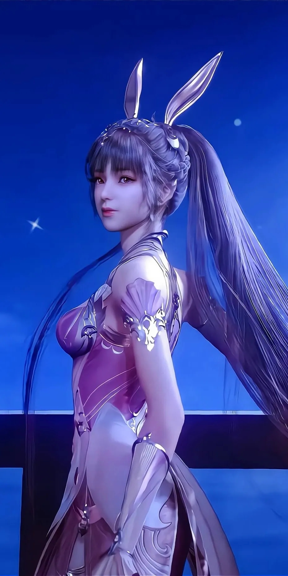 斗罗大陆最美小舞全面屏手机壁纸