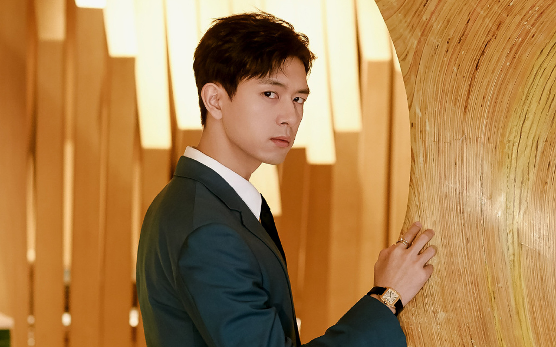 李现精致帅气写真桌面壁纸