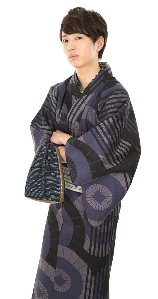 日本人穿的衣服男士传统正式和服浴衣腰带套装长袍浴袍家居服旅拍服饰