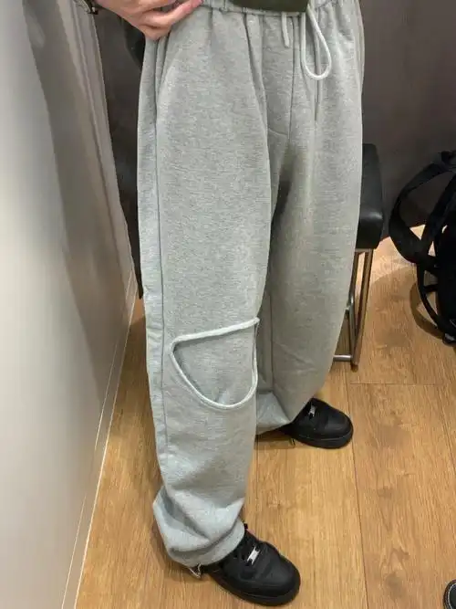 又发现一条超帅又百搭的灰色运动裤