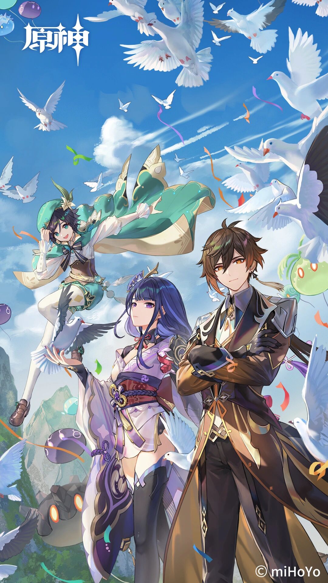 原神 各种人物大合照