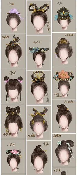 "始皇诏后梳凌云髻