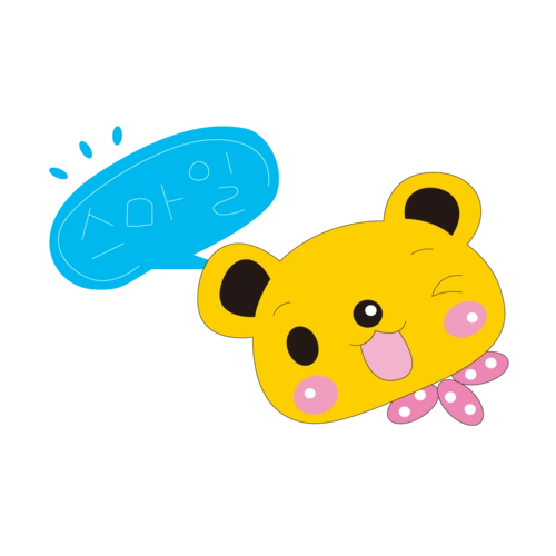 可爱小熊装饰元素图片