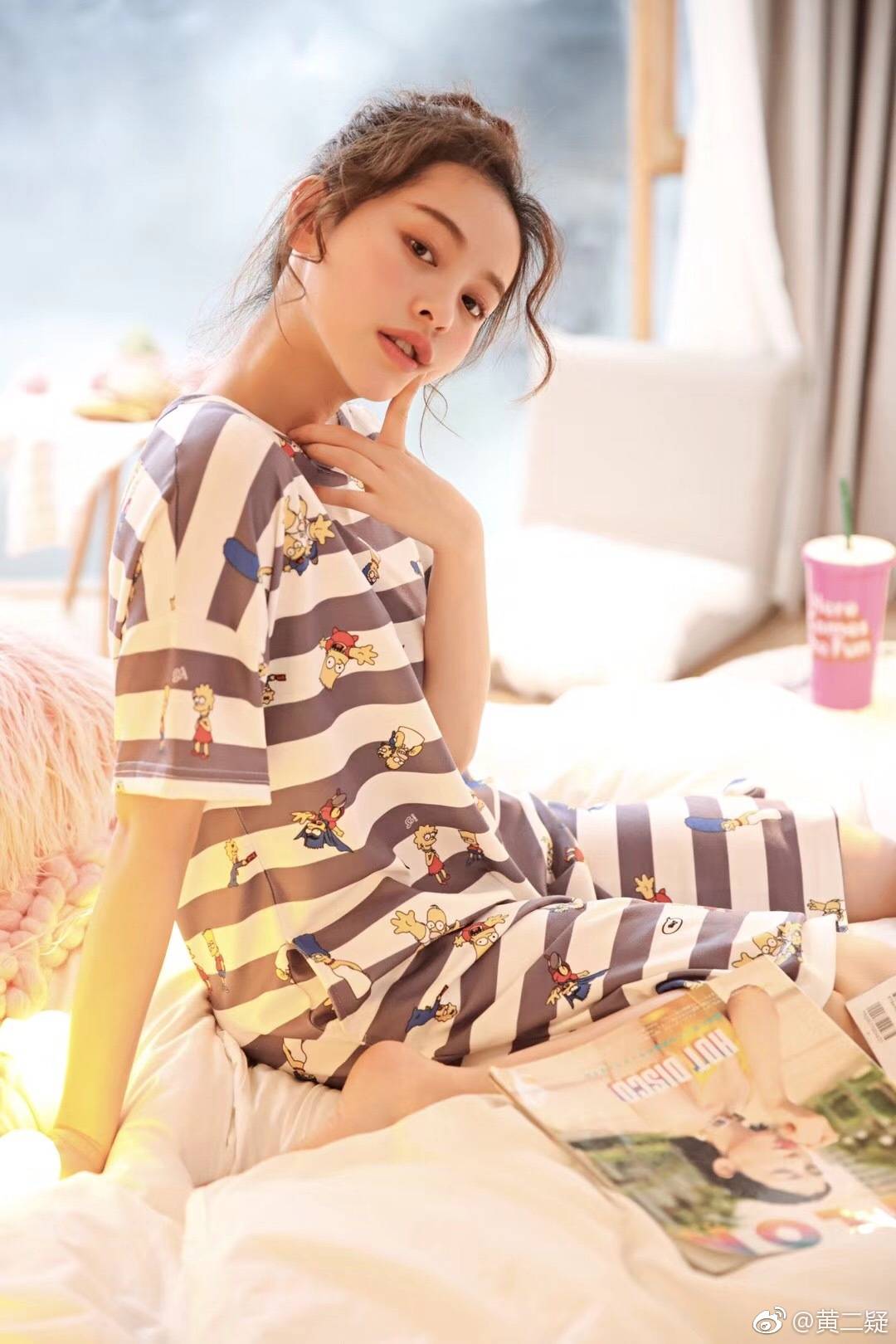 黄二疑,爱格模特 ,可爱的小姐姐