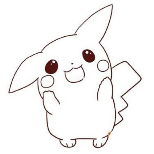 呆萌可爱动漫简笔画可爱