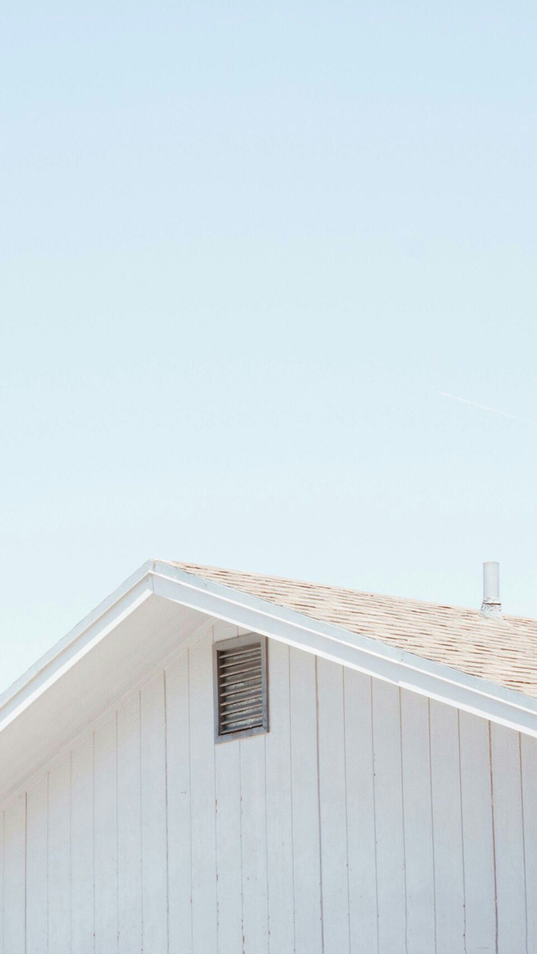 白色简约风景高清手机壁纸