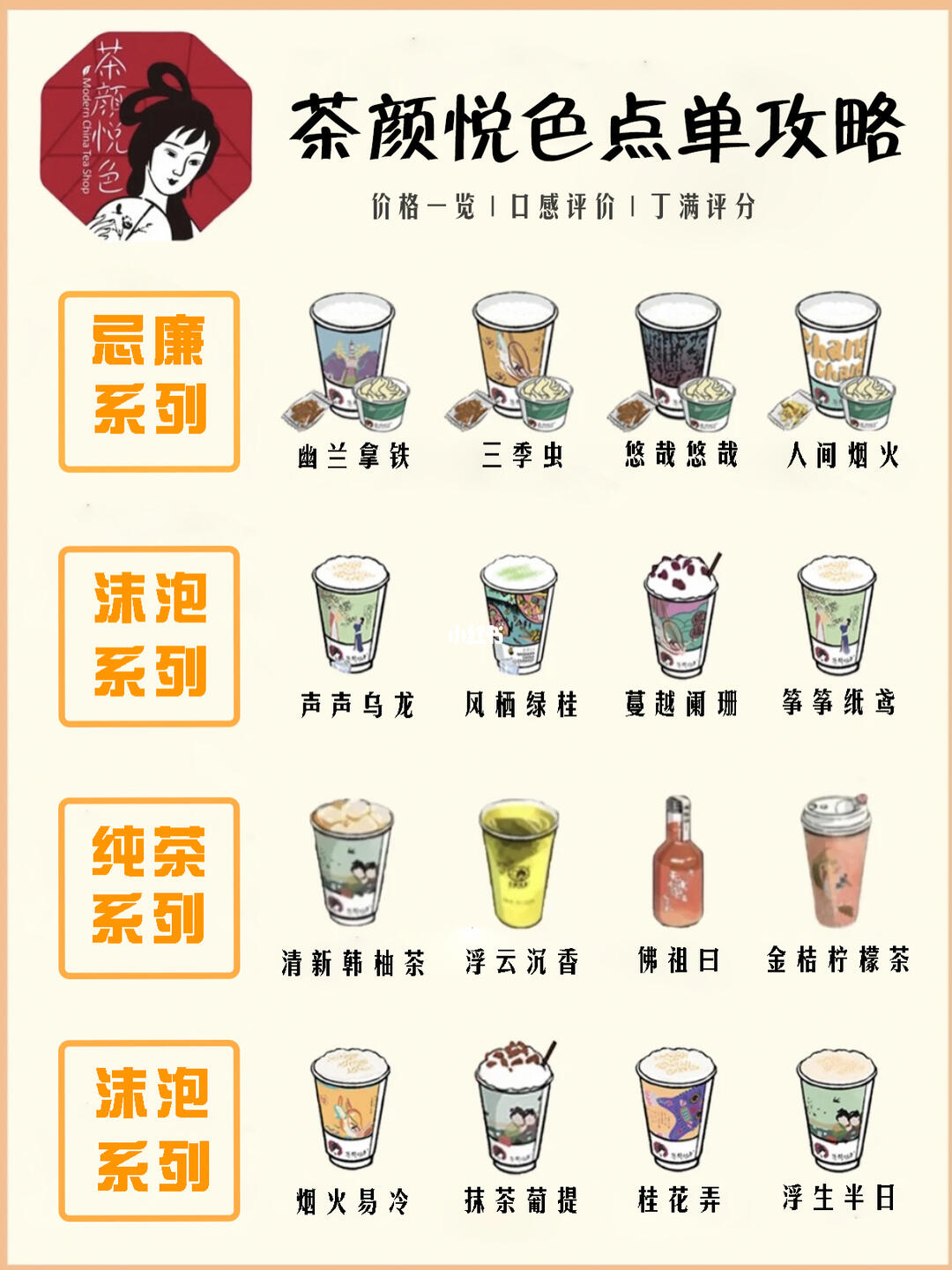 长沙网红茶颜悦色真的好喝吗全线测评