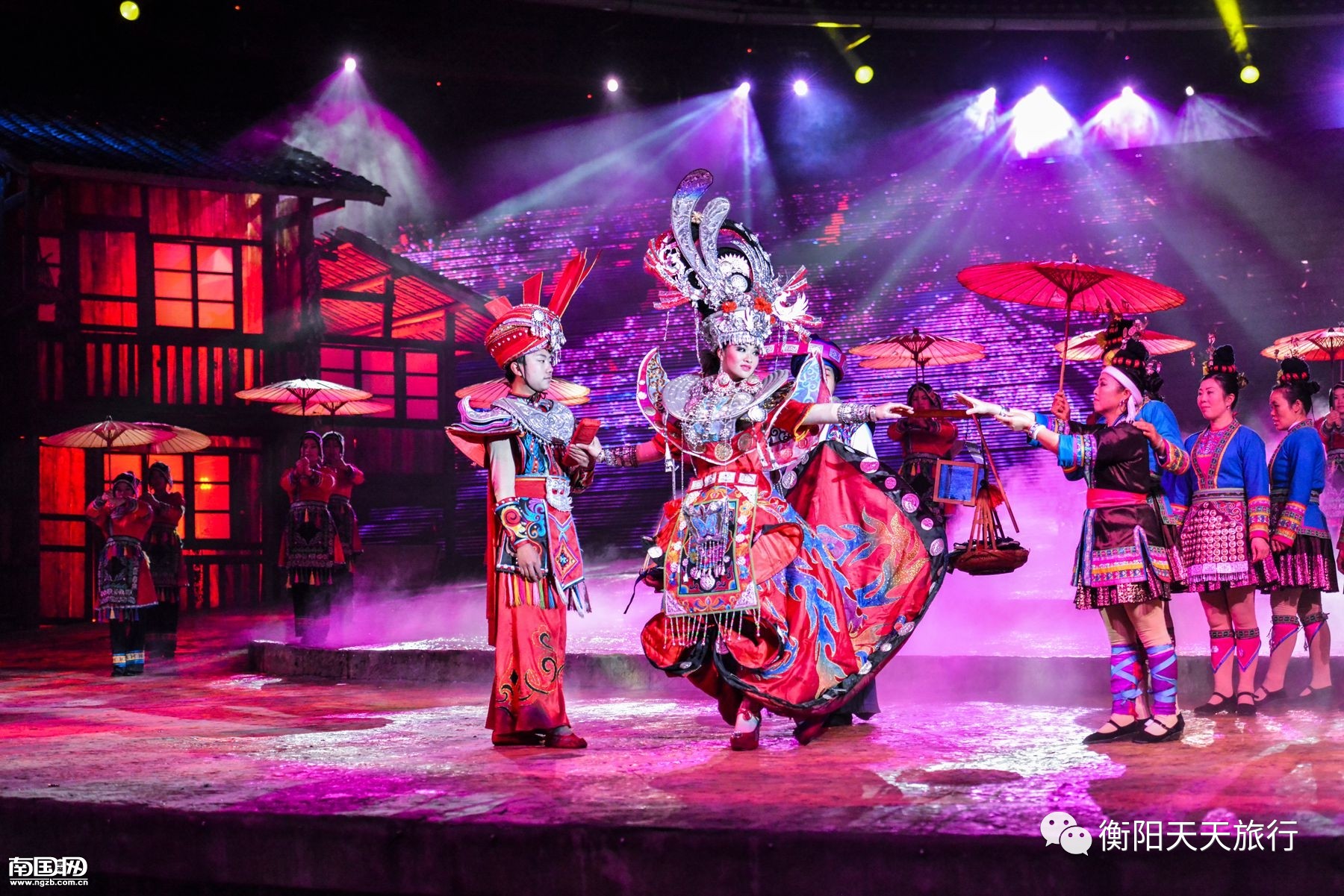 红溪61侗乡鸟巢61《坐妹》风情61冠洞"百家宴"两日游