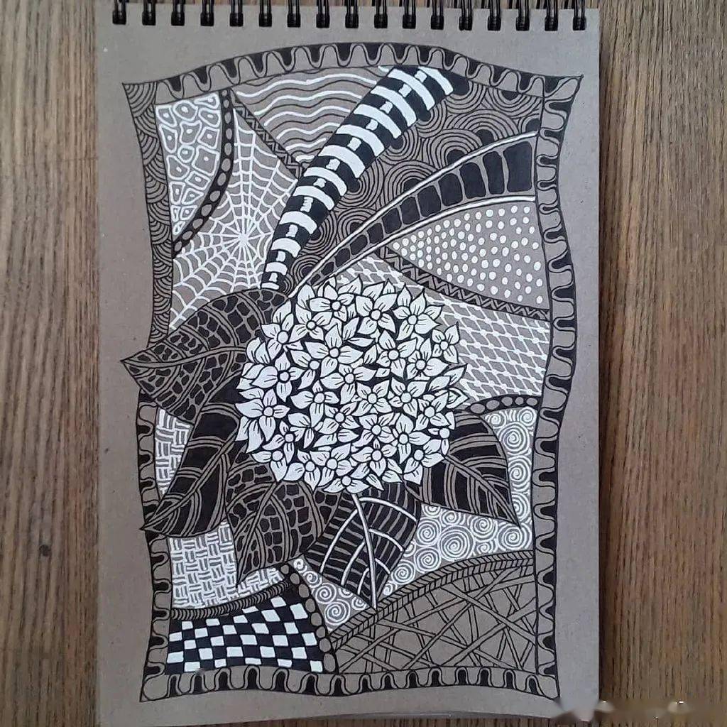 利用高光笔画画,超强效果不比水彩画得差,太绝了_装饰_工具_绘画