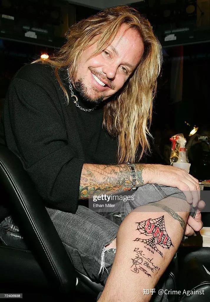 摇滚明星的纹身艺术