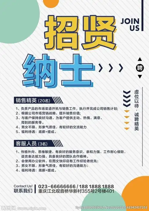 招聘信息海报设计图__海报设计_广告设计_设计图库_昵图网nipic.com