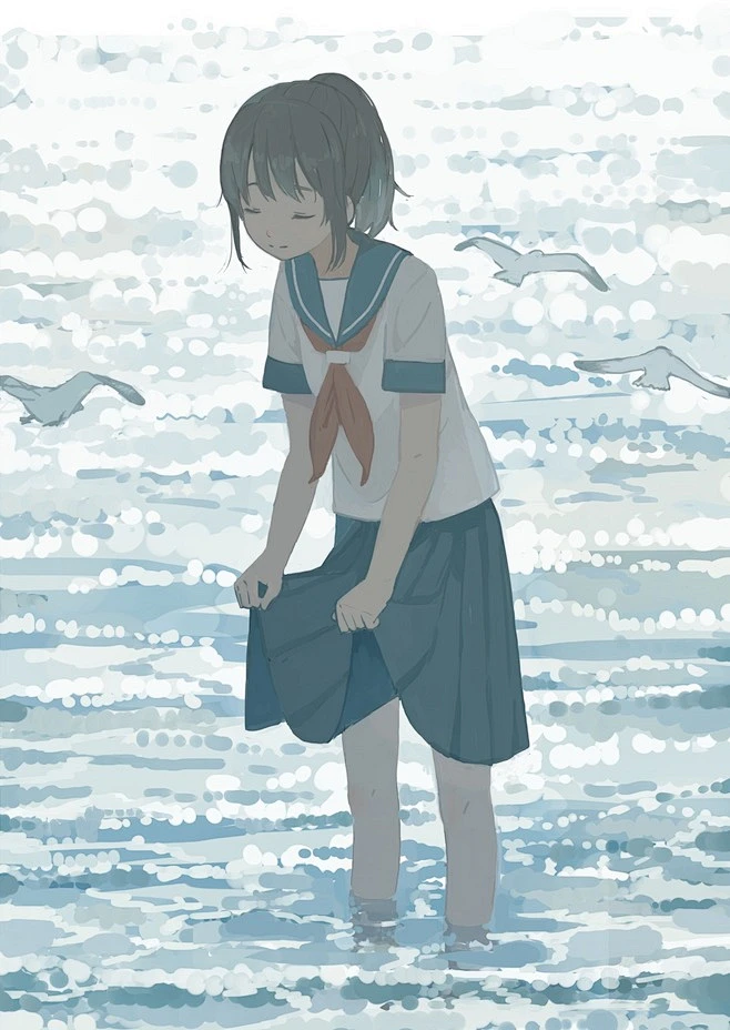 手绘小清新插画