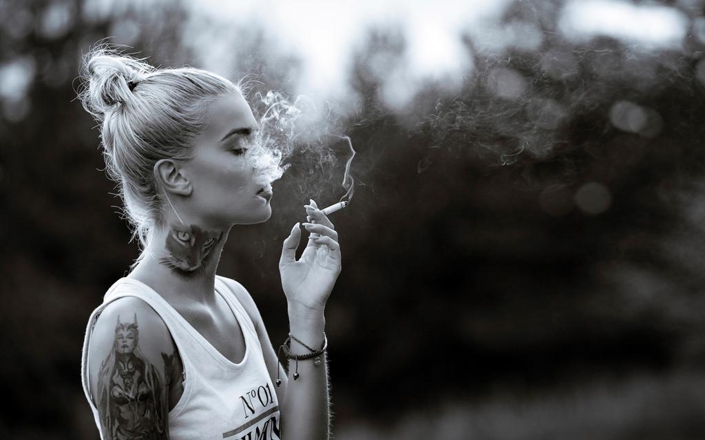 时尚欧美美女纹身,高清图片,电脑桌面-壁纸族