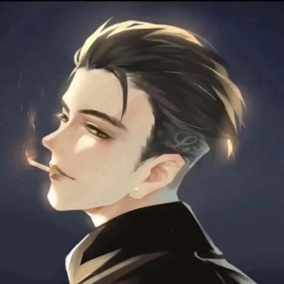 抽烟系列超酷的动漫男头_男生头像_我要个性网