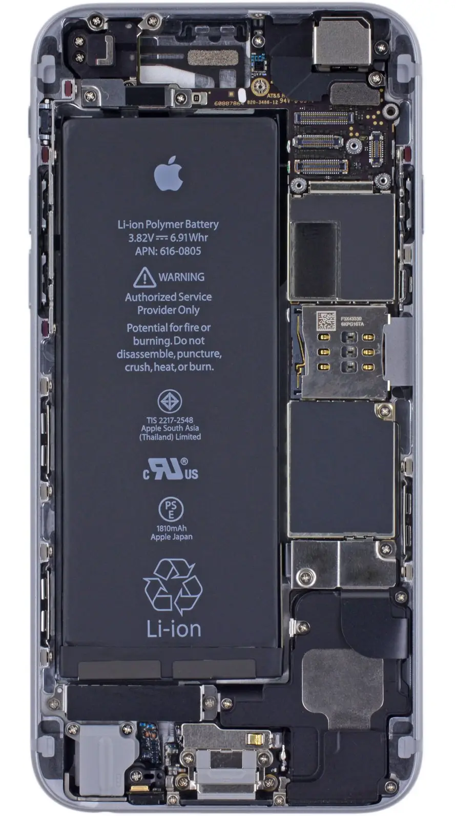 iphone 所有机型拆机壁纸,换上拥有"透视"效果!(珍藏版)