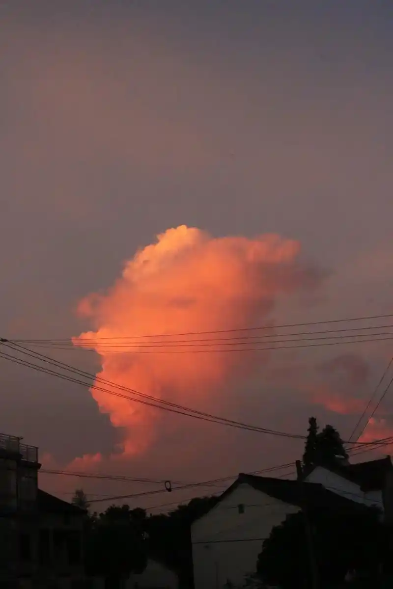 每天的夕阳都是独一无二的