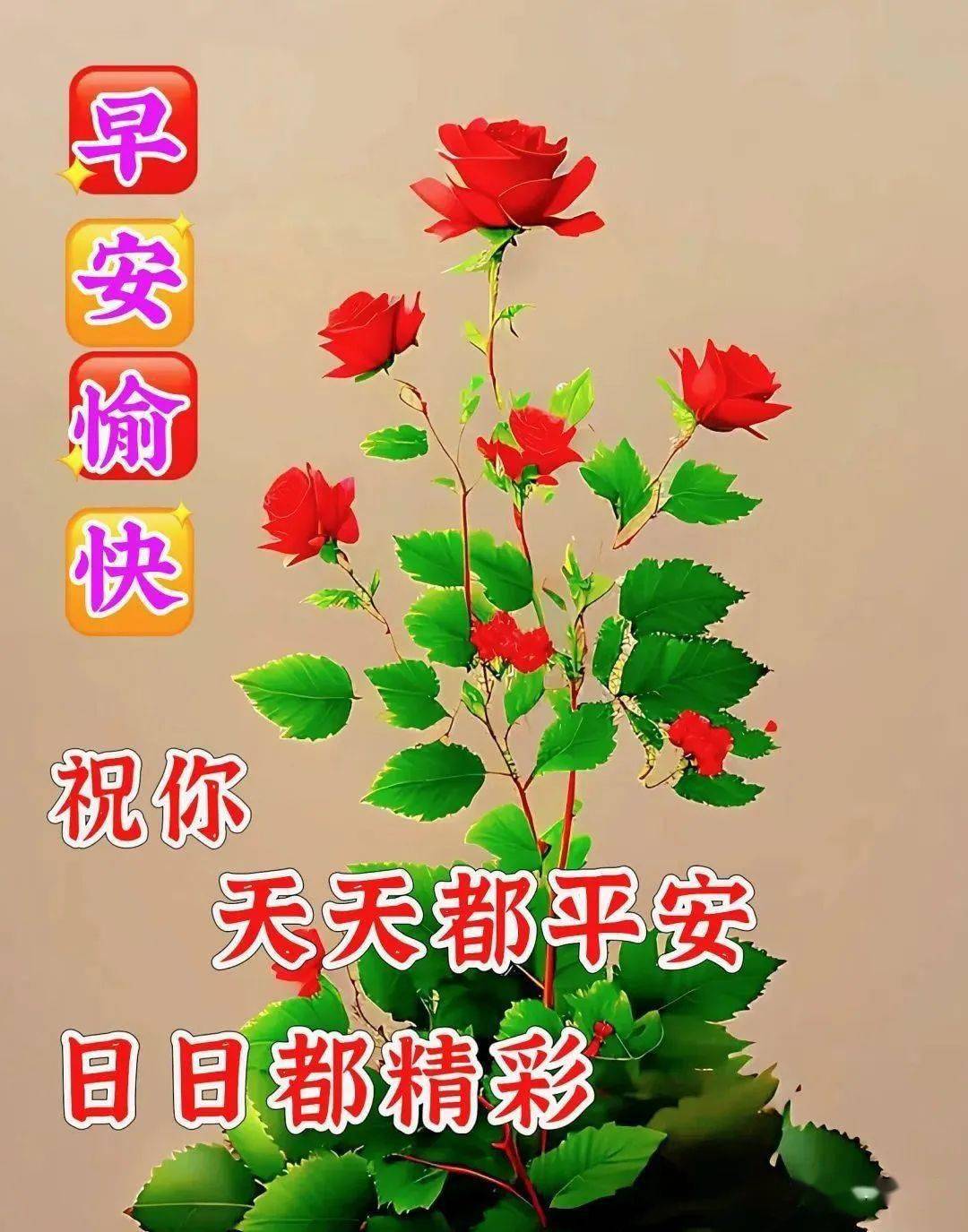 新版非常好看的早安图片大全,祝福事事顺心,快乐相随_问候_平安_吉祥