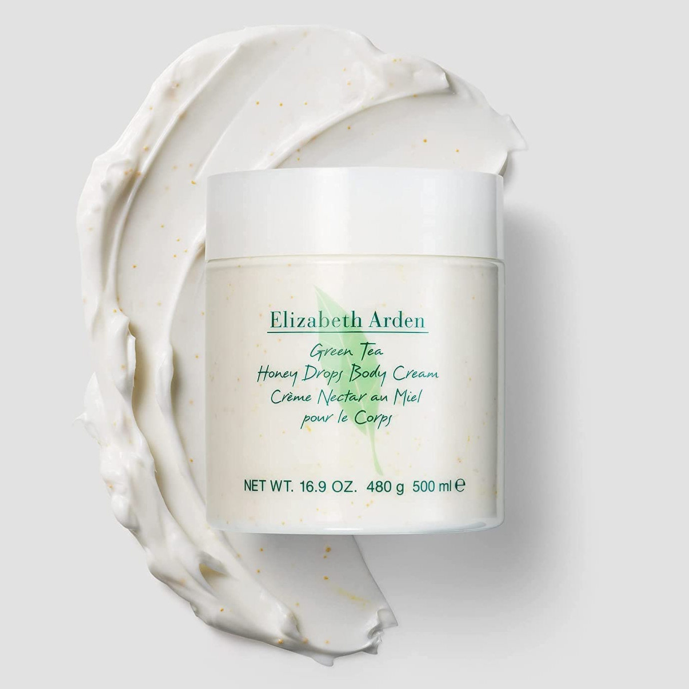 伊丽莎白雅顿 绿茶蜂蜜身体乳润肤舒体霜 500ml 男女保湿滋润补水