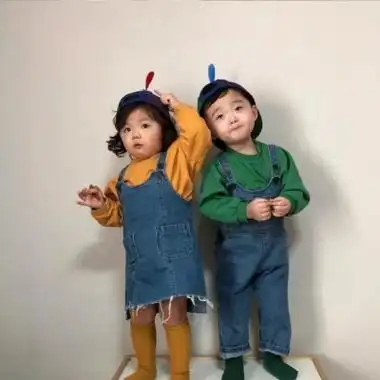 超级可爱萌娃情头一对,高清情侣头像巨可爱 萌系_情侣头像_美头网