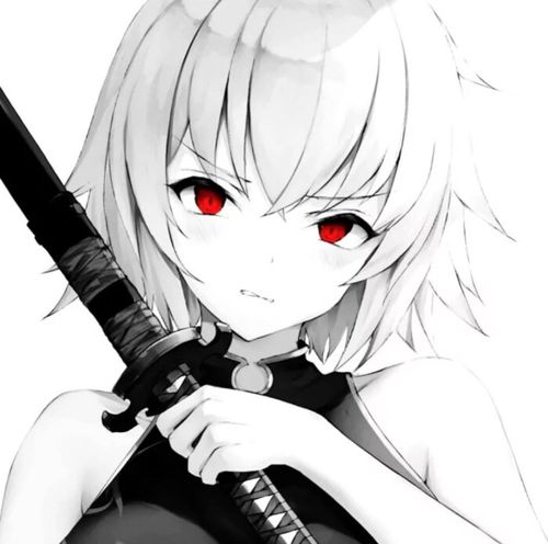 超a女生动漫头像男人只会影响我拔剑的速度