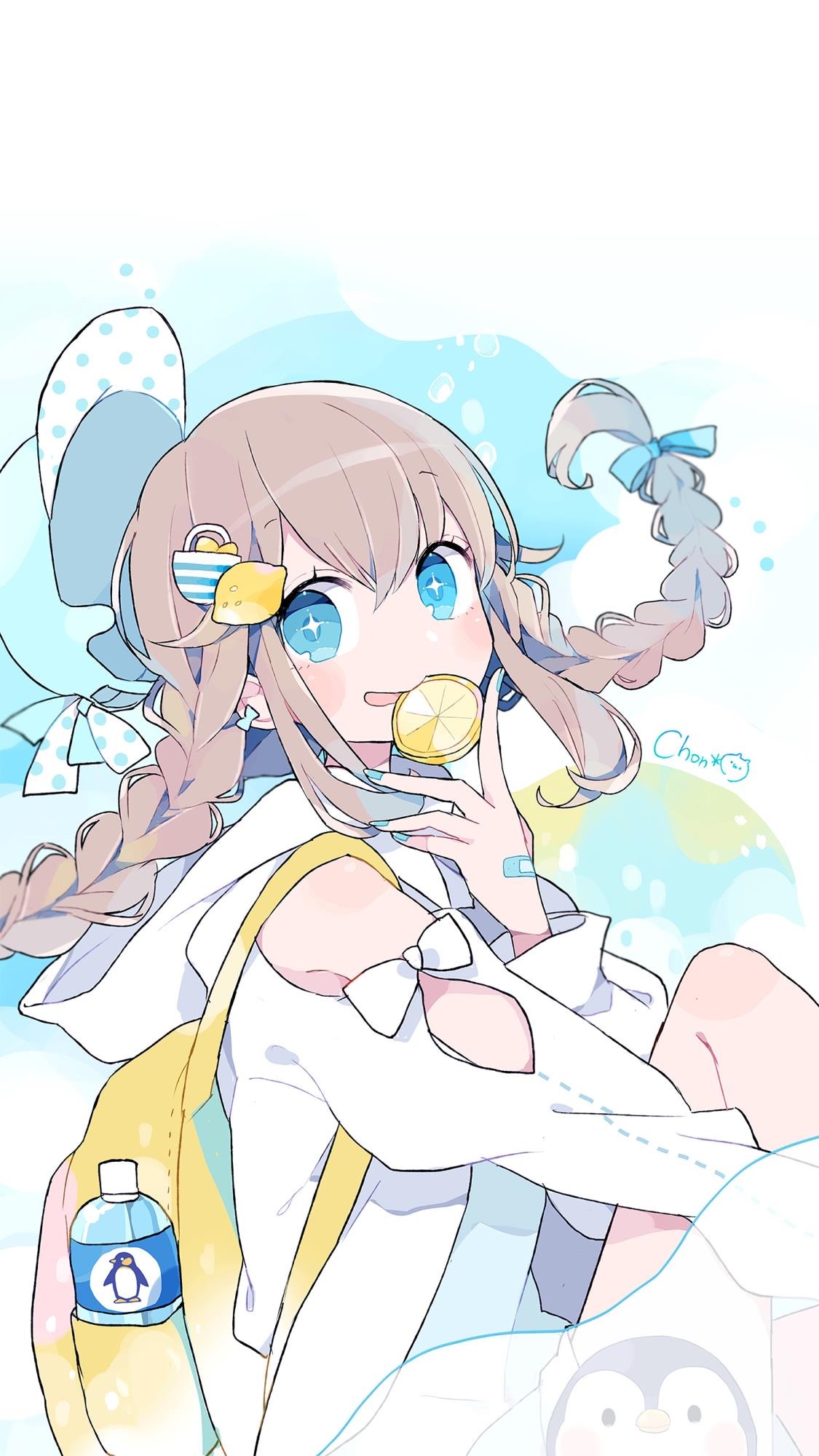 萌系卡通动漫少女手机壁纸