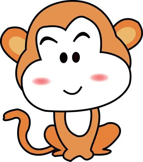 123画猴子简笔画123画小猴子简笔画