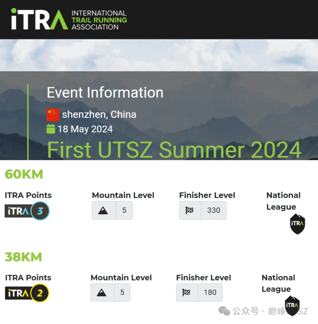 2024深圳utsz夏季赛报名开启5月18日举办