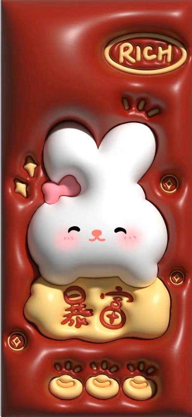 新年款!可爱到爆炸的膨胀壁纸,你又该换壁纸了