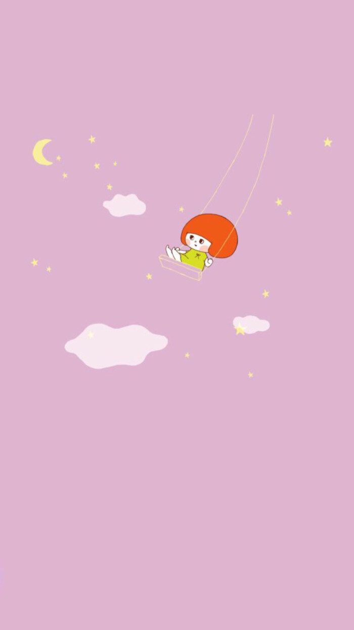 可爱 简单 插画 萌物 小清新 平铺壁纸#可爱壁纸"