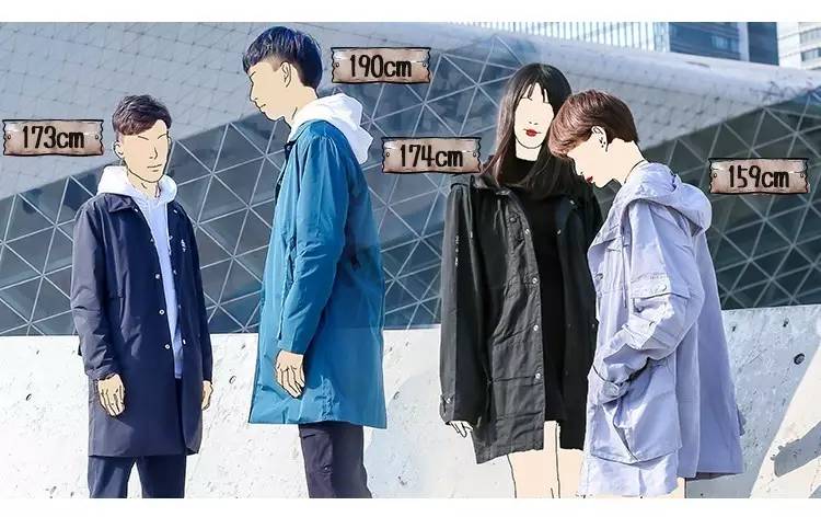 高矮对比丨谁说长外套只适合高个子
