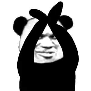 沙雕熊猫头动态表情包