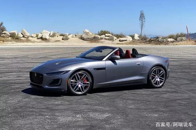 2021款捷豹f-type敞篷车,外观帅气,内饰质感十足