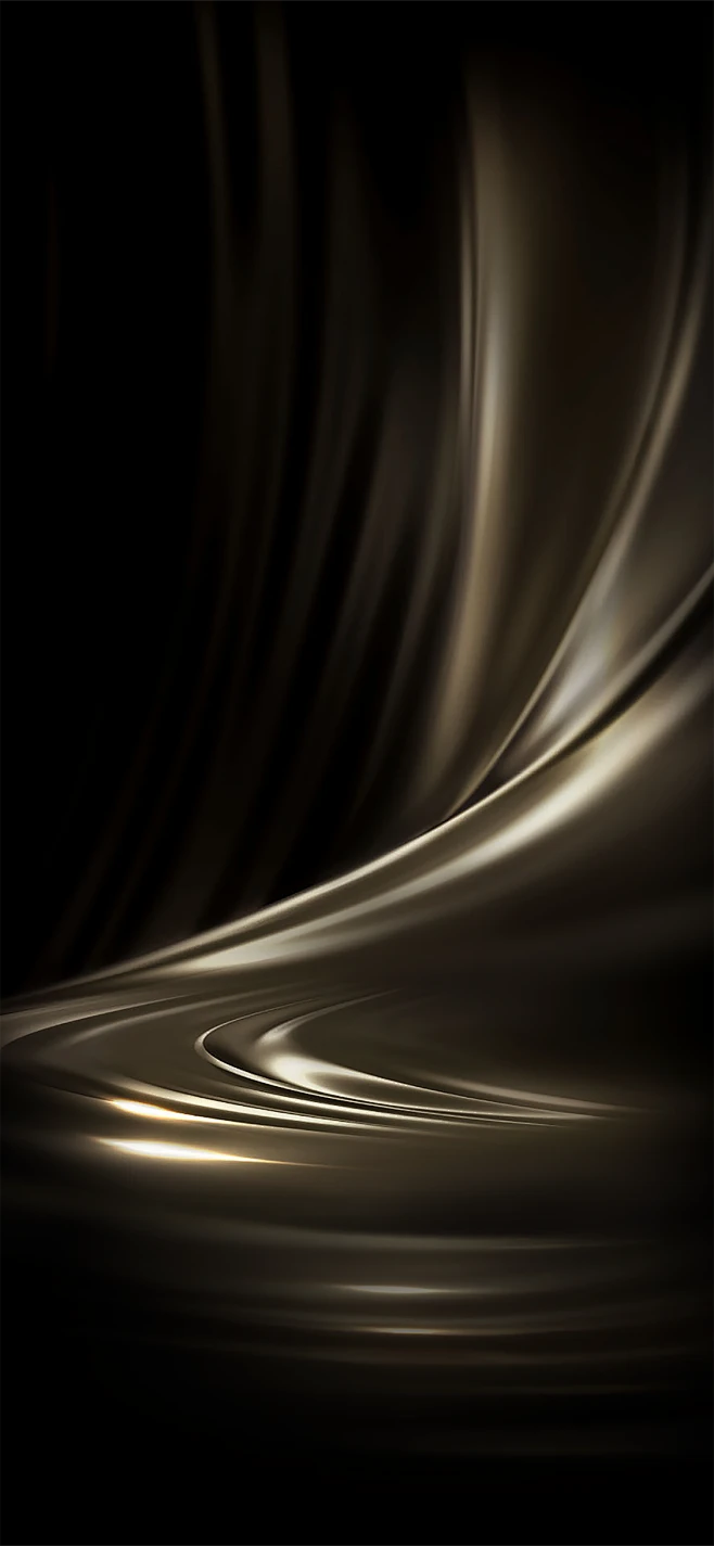 苹果壁纸金色高级旋涡