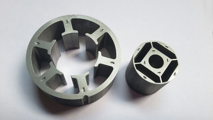 永磁电机的定子和转子部分