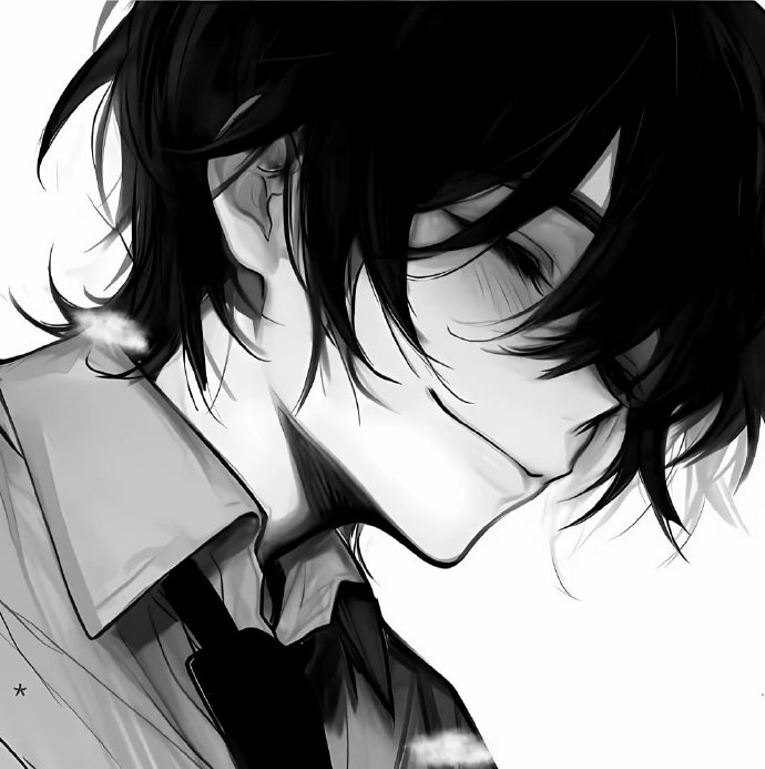 动漫黑白男头##夏日次元盛典