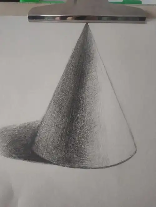 新手小白怎么画圆锥