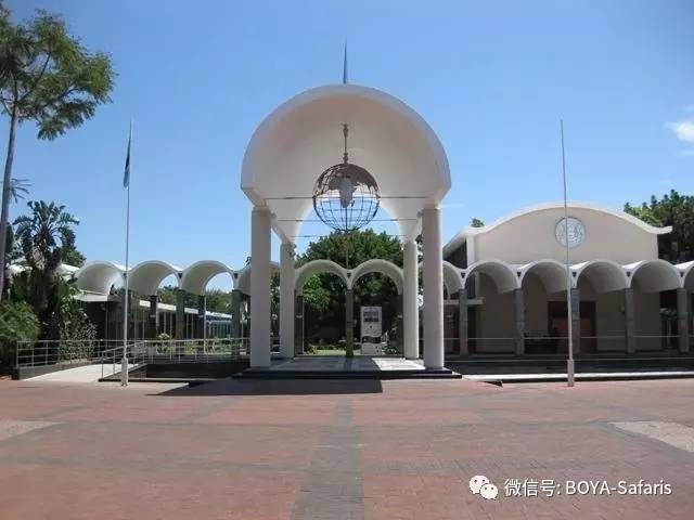 博茨瓦纳议会大厦(national assembly/ parliament),坐落于首都