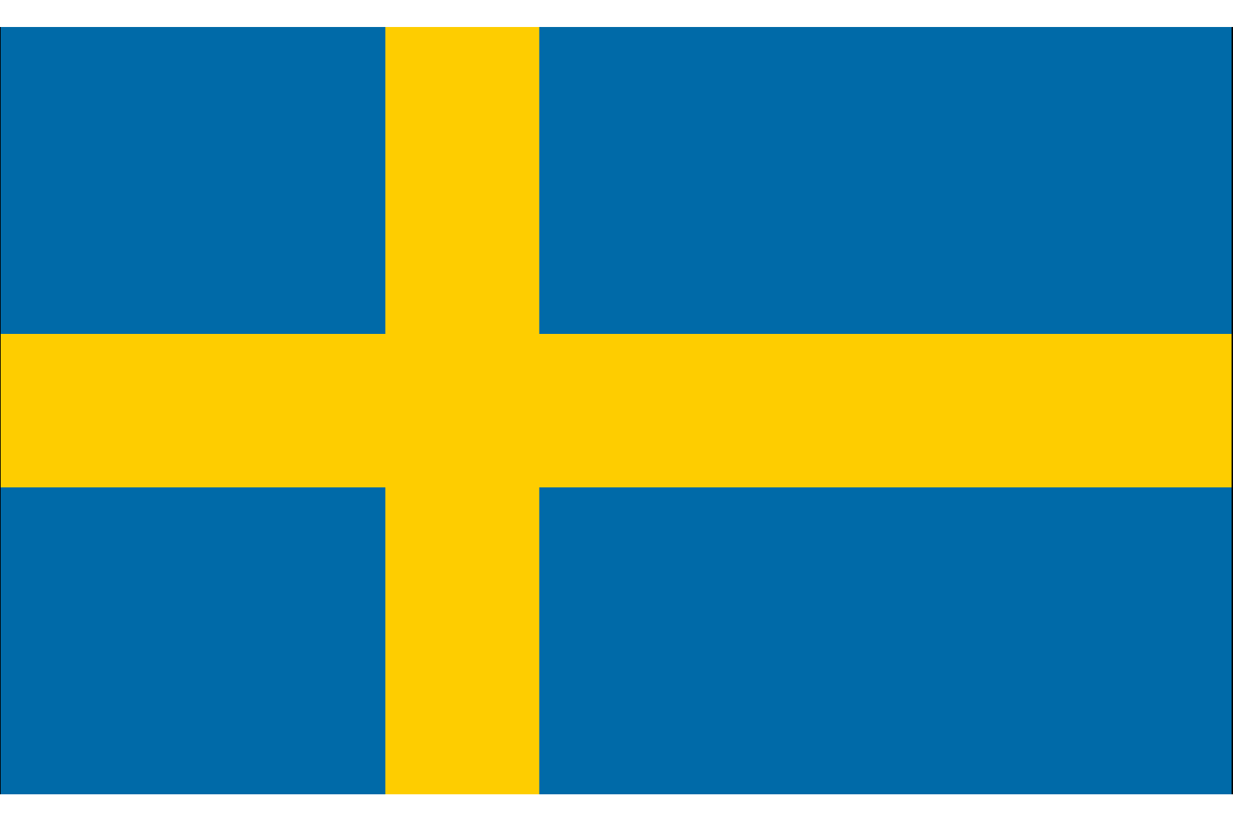 p>瑞典王国国旗,呈长方形,长与宽之比为8:5.旗面由蓝,黄两色的构成.