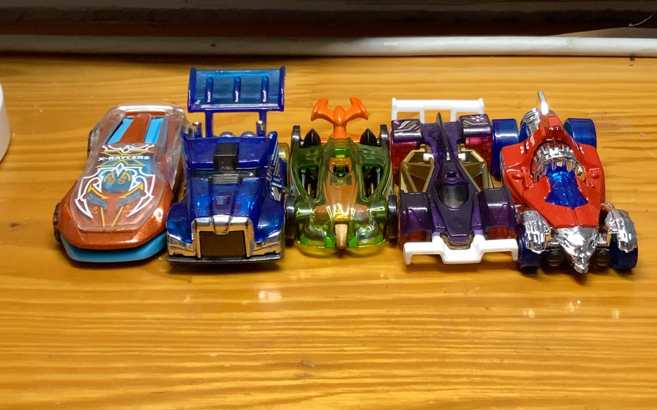 风火轮小车,新的五辆