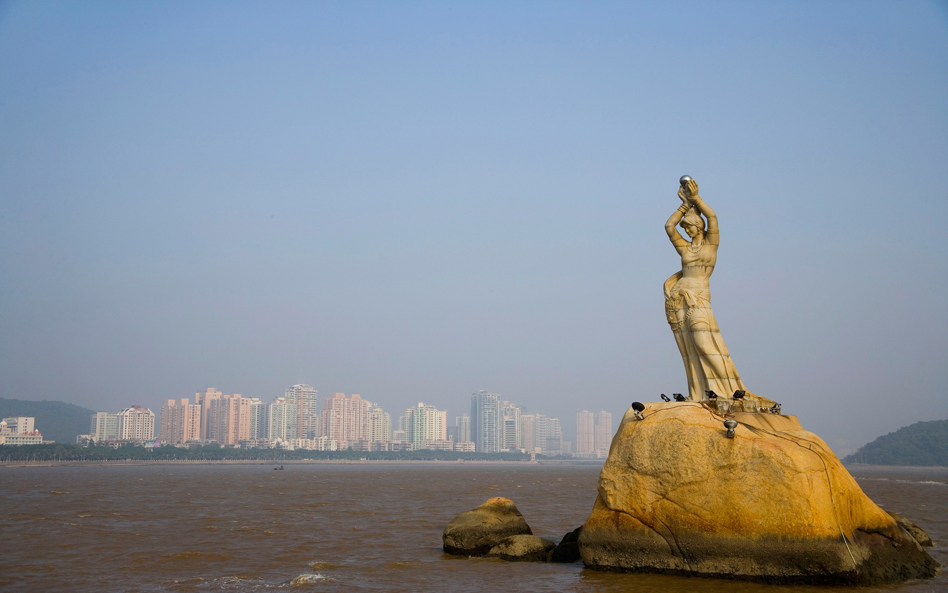 珠海城市风景图片桌面壁纸
