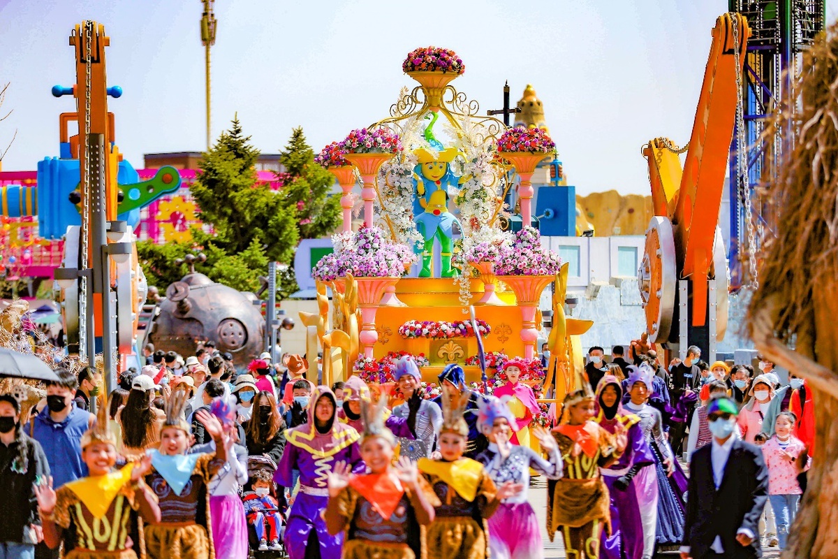 发现王国开启金石滩春天游