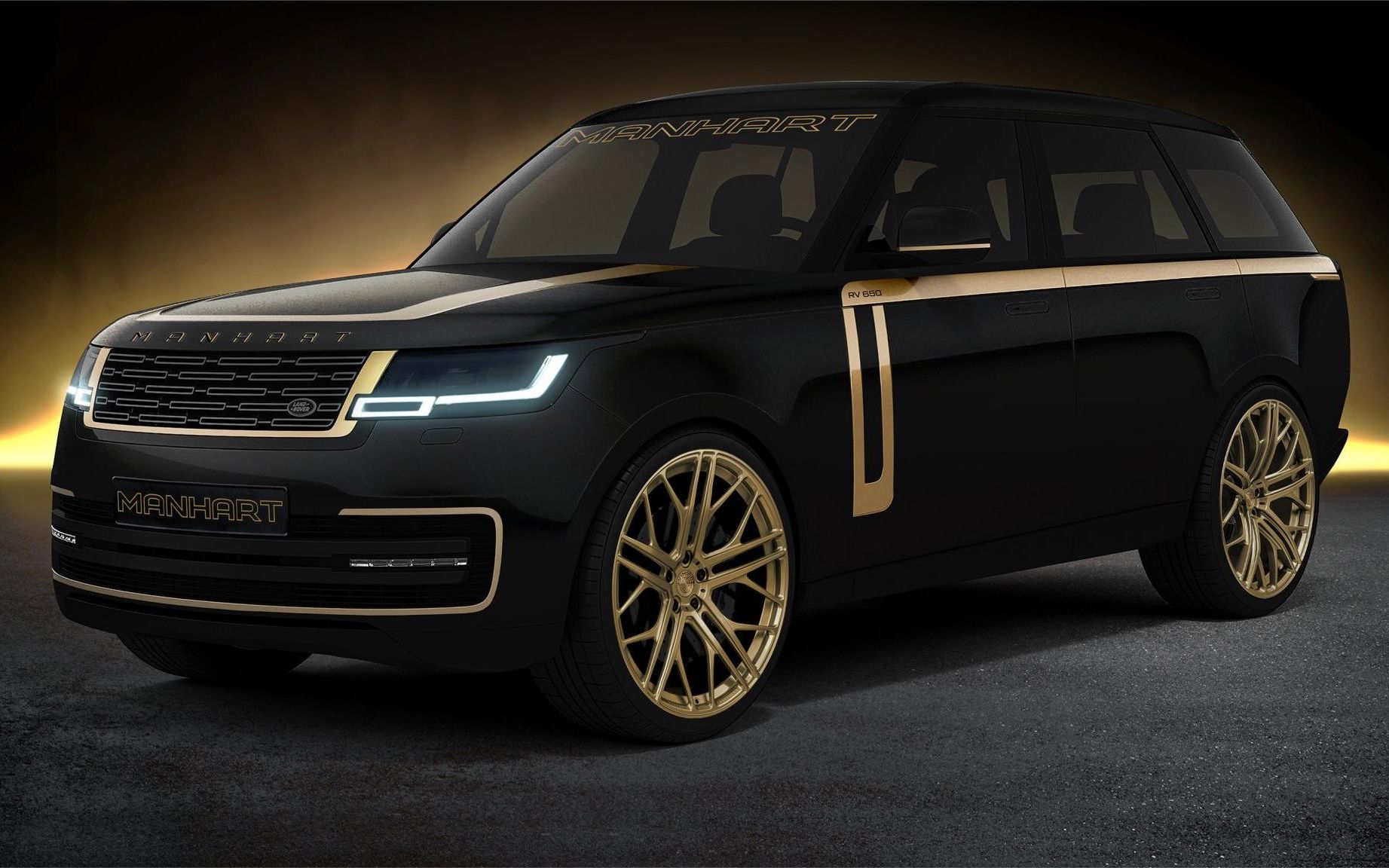 黑金配色 2022款路虎揽胜 by manhart