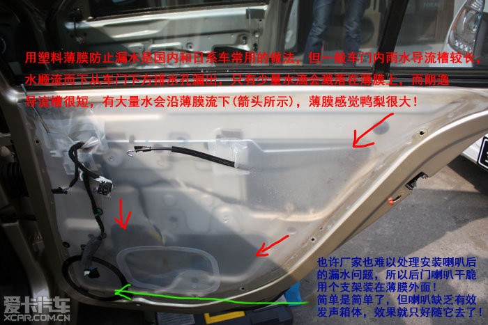 让朗逸车门漏水成为过去式!