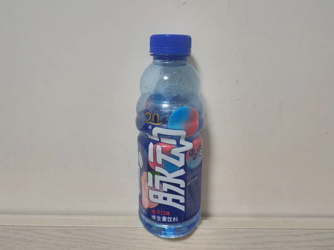 购物车里面yyds,脉动桃子口味饮料!