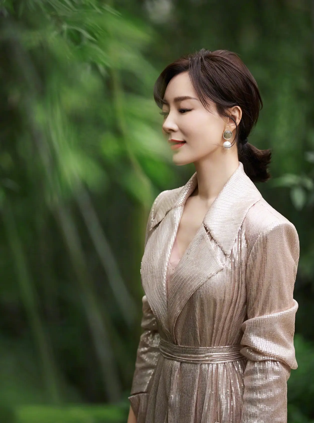 原创陈数穿衣搭配美课堂42岁的她竟然把西装穿出了高级贵妇感