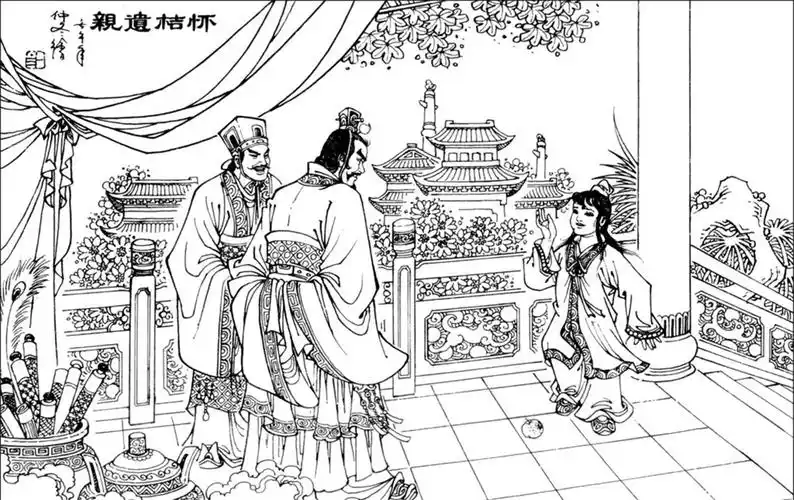 白描人物作品合集