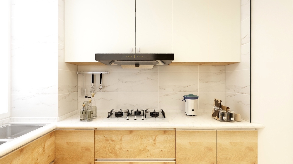 无烟灶台的设计,光冲了厨房空间