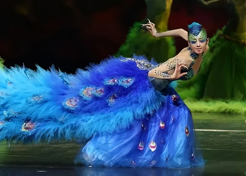 杨丽萍谈争议:赤裸裸还原初始_舞蹈_网友_羽毛